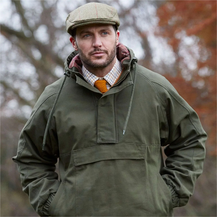 2022 Alan Paine Mens Kexby Smock KEXGSMK  - Olive